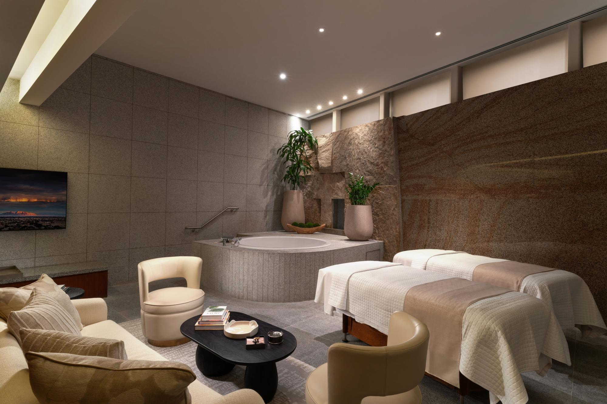Lucifer Spa luxury treatment suite in Dhaka